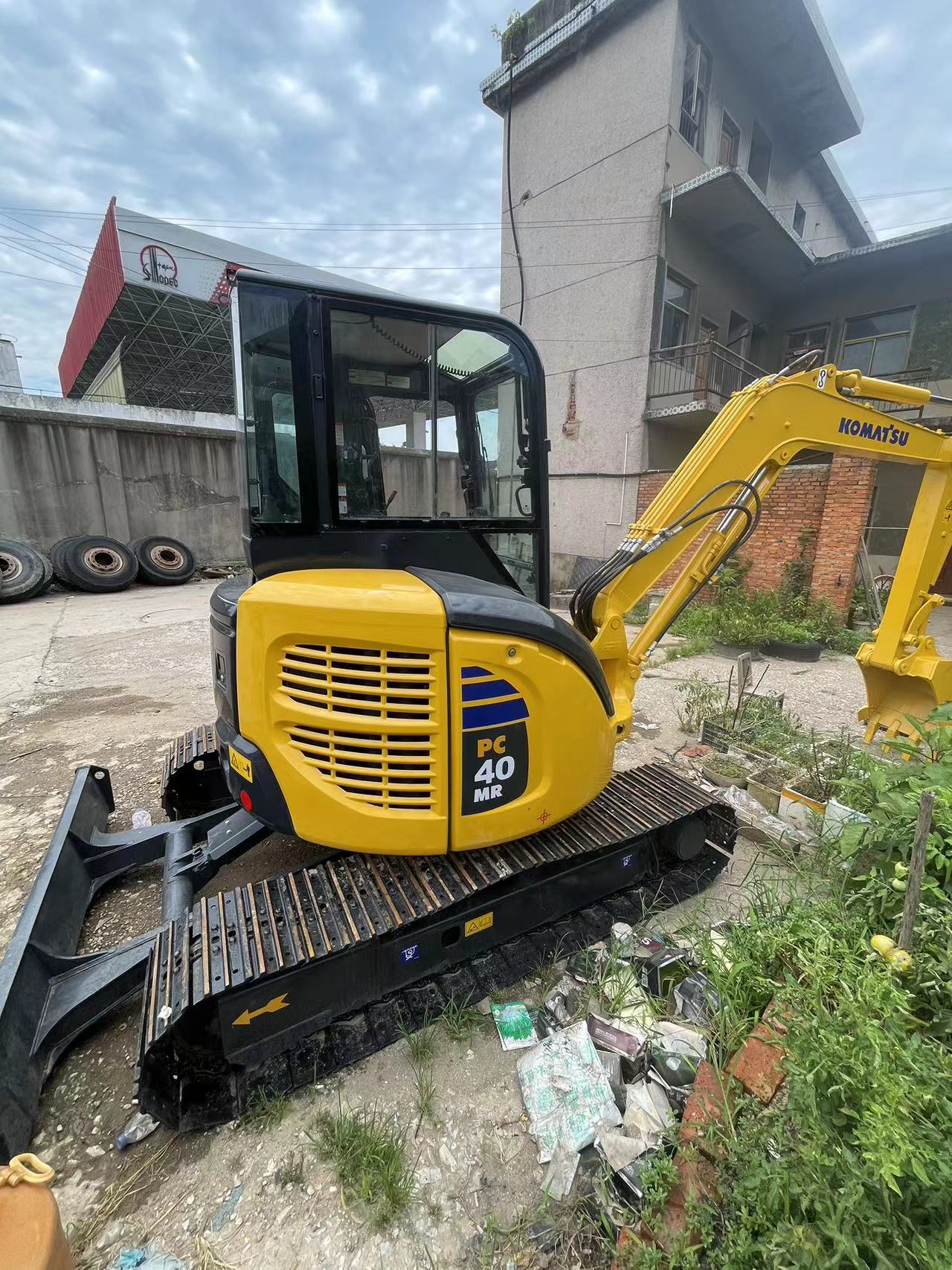 Used Komatsu PC55 crawler excavator used machinery used excavator 28.5KW 5tons 0.22m3 for sale