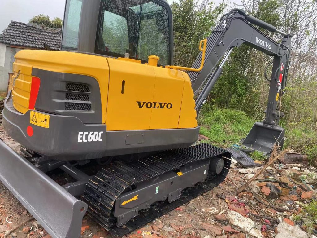 Used Volvo 60C excavator use machinery used excavator 36KW 6tons for sale