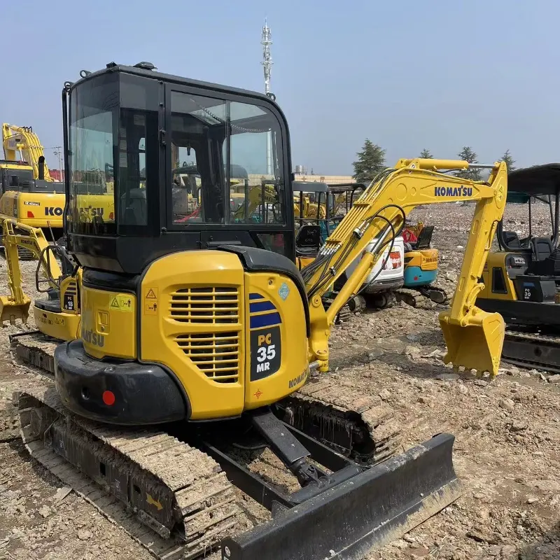 Used Komatsu PC35 excavator used machinery used excavator 34KW 3.5tons 0.26m3 for sale