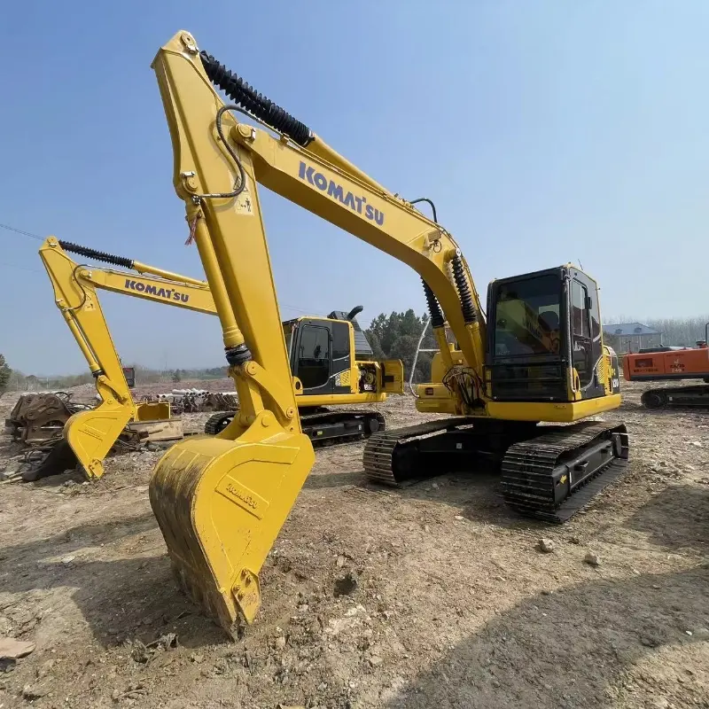 Used Komatsu PC120-8 excavator used machinery used excavator 69KW 12tons 0.52m3 for sale