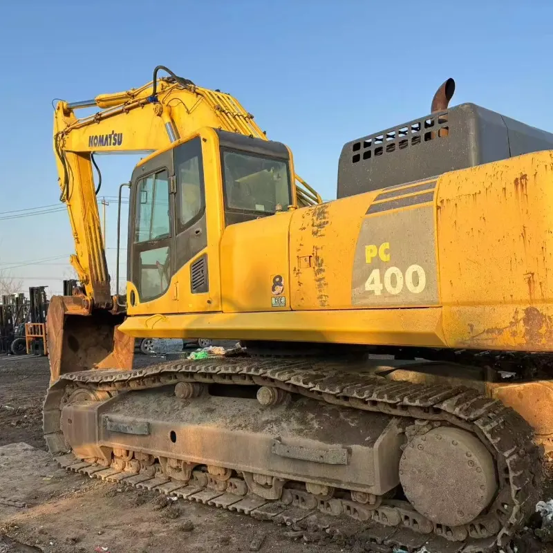 Used Komatsu PC400 excavator used machinery used excavator 125257KW 40tons 2.1m3 for sale