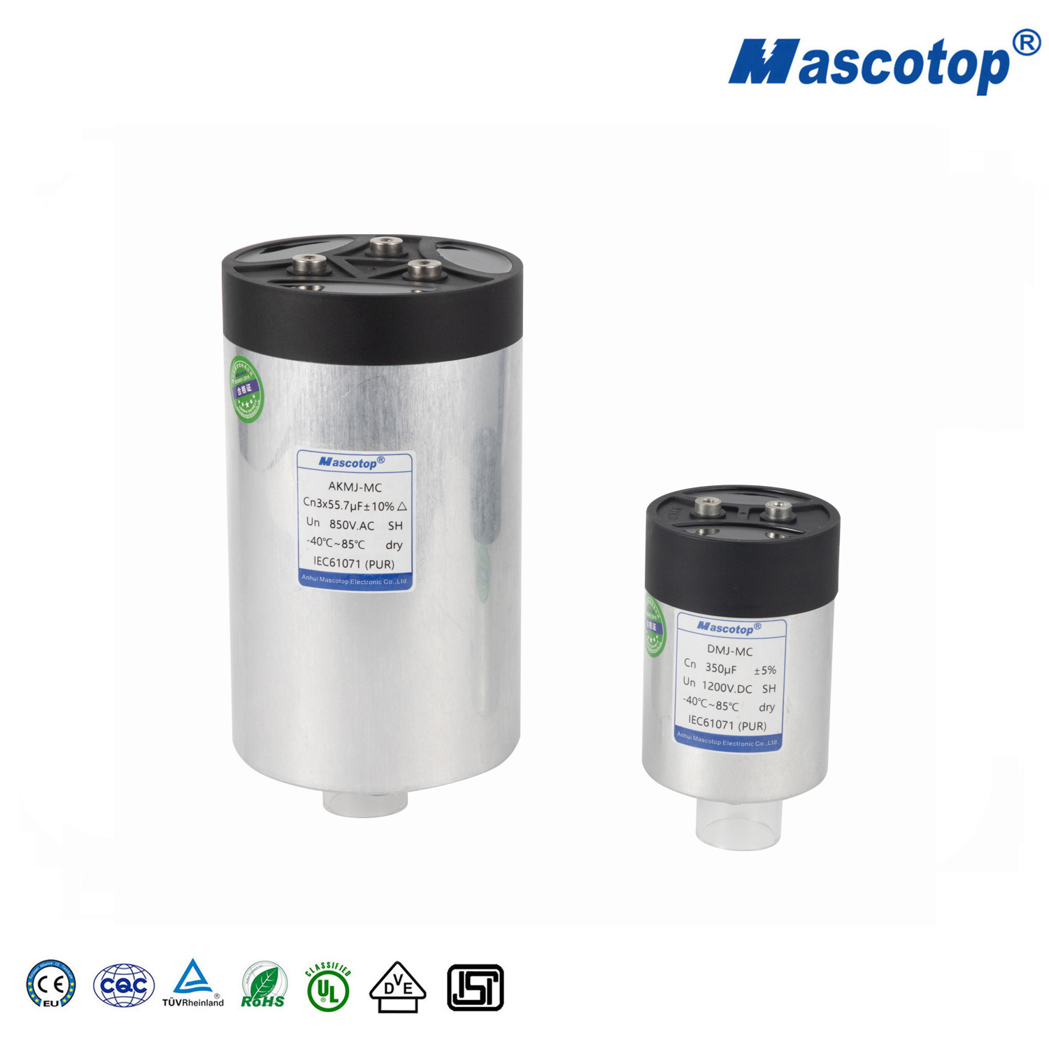 CAPACITOR DE FILTRO DE LIGAÇÃO CC - Mascotop