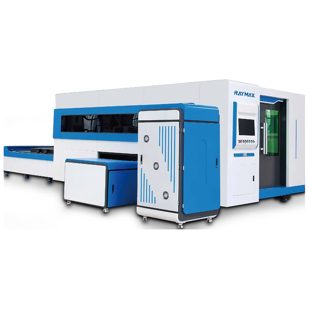 Enclosed Exchanged Table Fiber Laser Cutting Machine