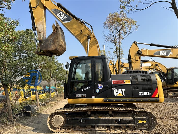 Excavators Caterpillar 320, secondhand CAT 320D 320DL 320D2 320E 318D 315D 312D excavator, 20 tons earthmoving mining digger