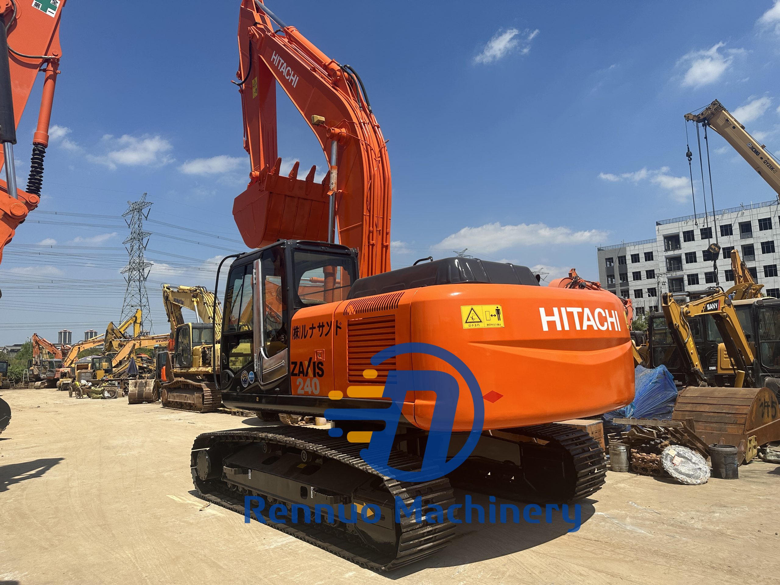 Used Hitachi ZX240 Excavator