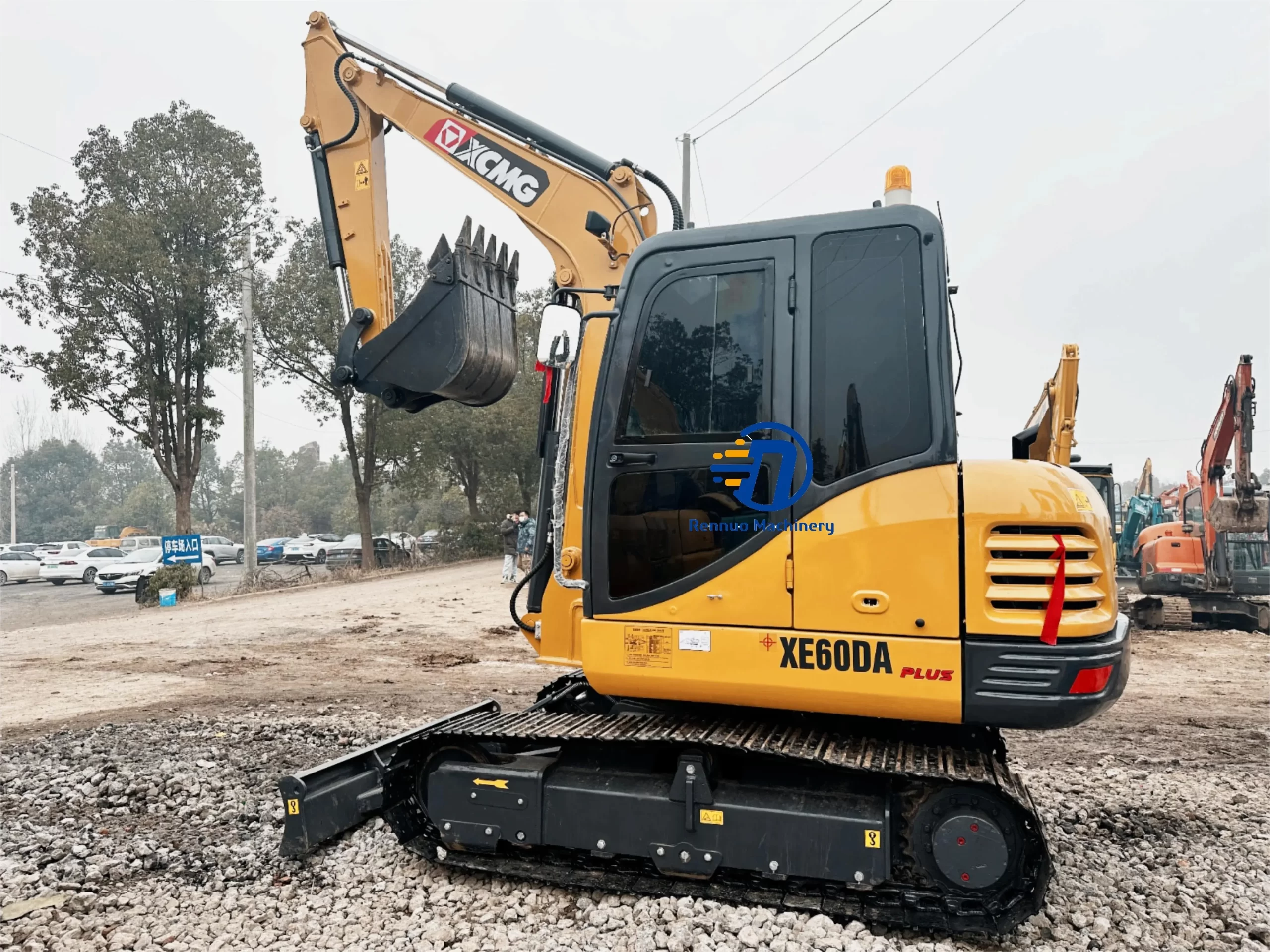 Excavadora XCMG XE60 de segunda mano