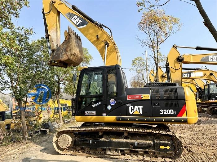 Escavadeiras Caterpillar 320D 20 Toneladas Terraplenagem Mineração Escavadeira