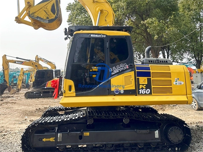 Excavadora Komatsu PC160 usada de Japón