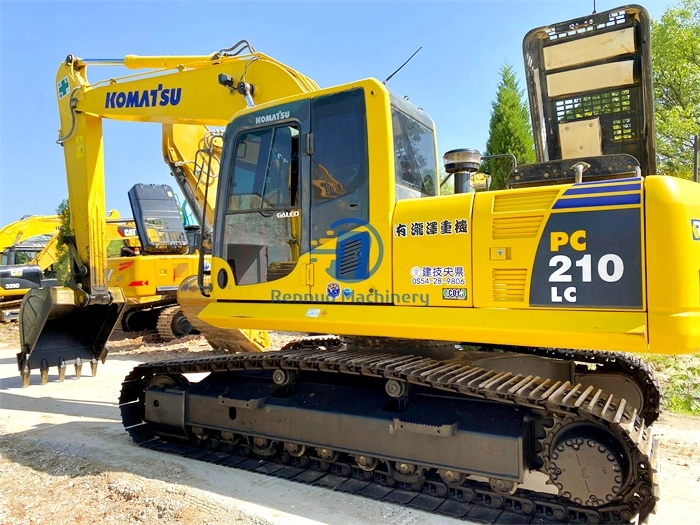 Preço original da escavadeira de esteira Komatsu 210