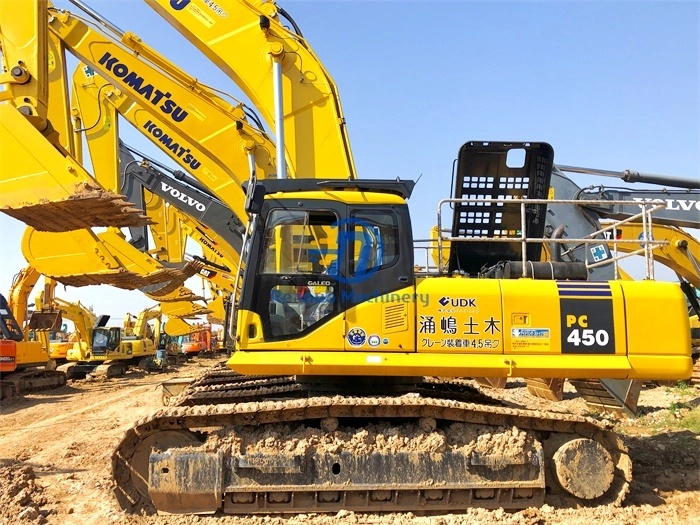 Escavadeira Komatsu PC450-7 original de segunda mão