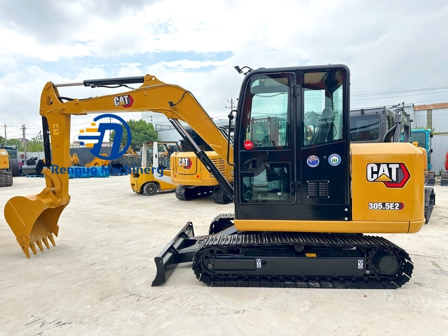 Простое обслуживание б/у мини-экскаватор CAT 305.5E2