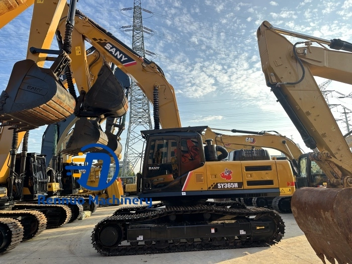 Máquinas de construção escavadeira SANY SY365H usadas