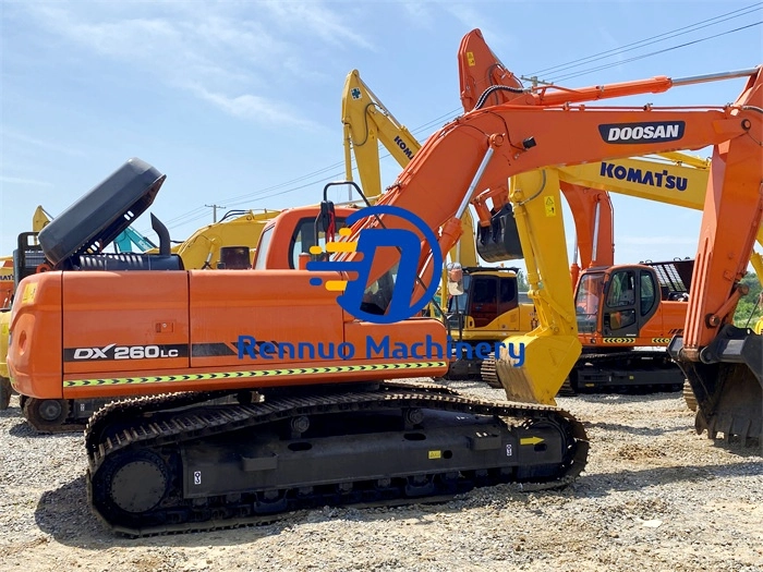 Prix d'une excavatrice Doosan DX260 d'occasion