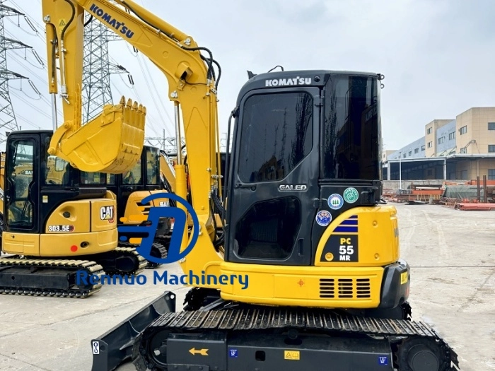 CE Certified Used Komatsu PC55 Mini Excavator