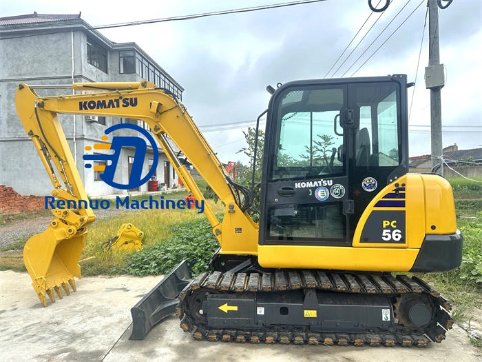 Excavadora Komatsu PC56 usada