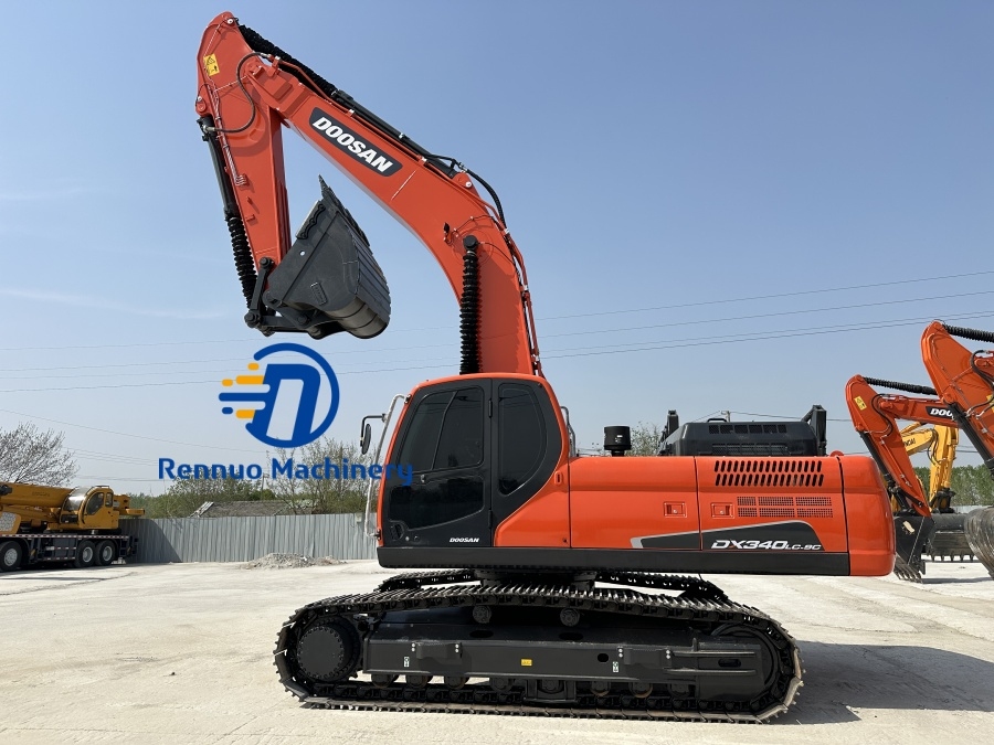 2nd Hand Digger Doosan DX340 Excavator for Sale