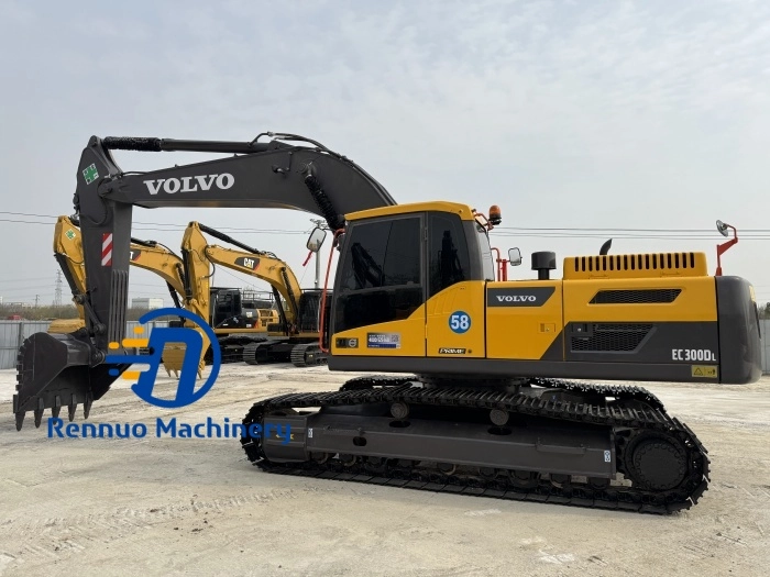 2nd Hand Diggers Volvo EC300D Excavator Machine