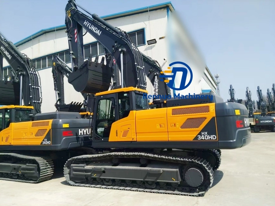 Used Digger Hyundai HX340 Excavator Price for Sale