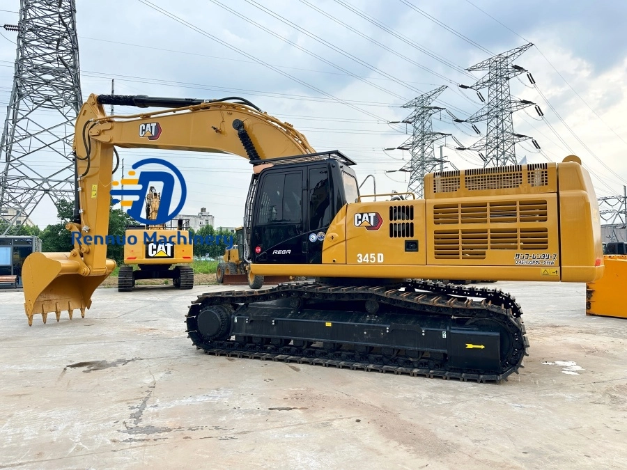 Good Condition Used Caterpillar CAT345D Crawler excavator