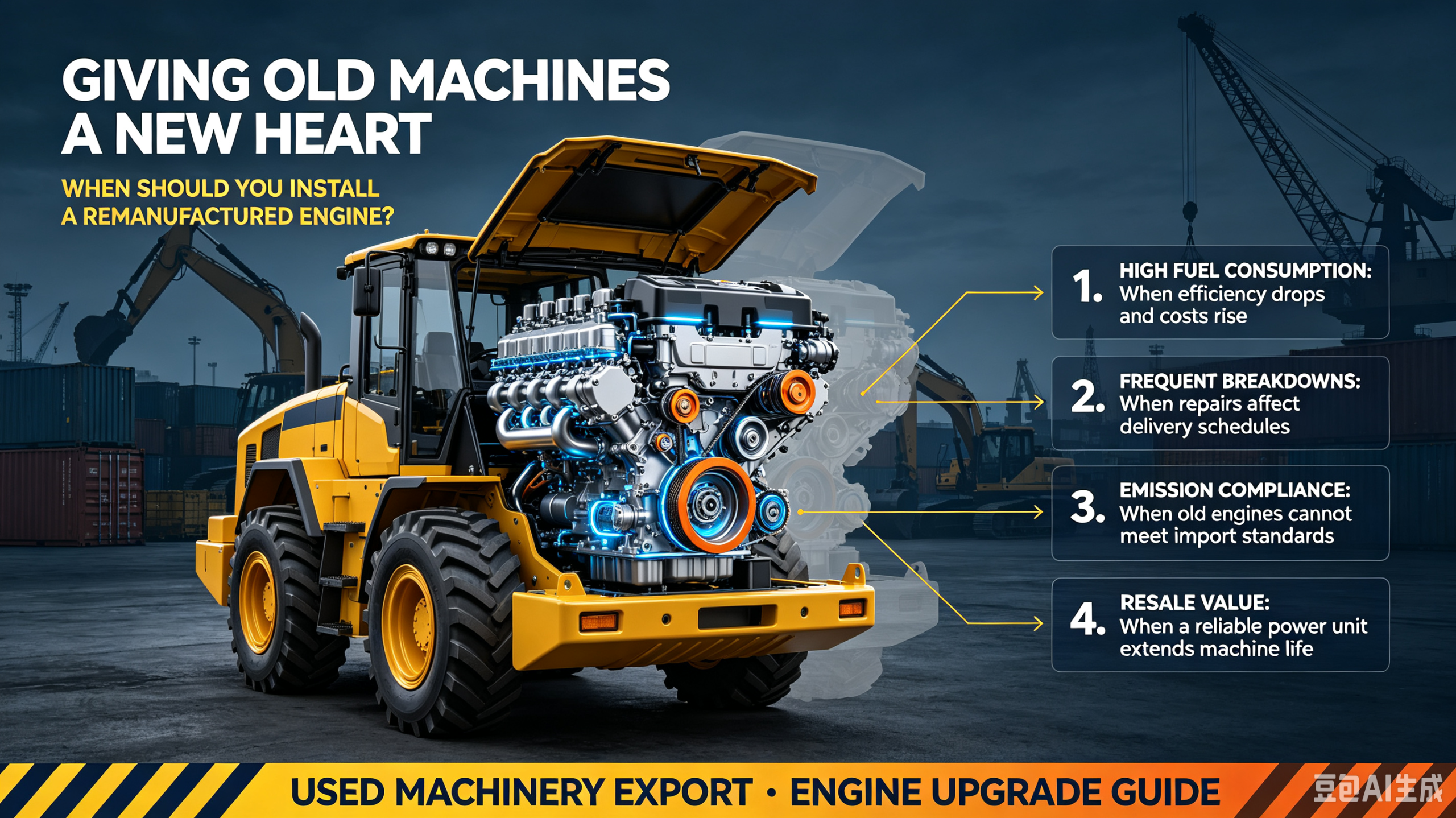 Giving Old Machines a “New Heart”: When Is It Worth Replacing a Used Engine with a Remanufactured One?
