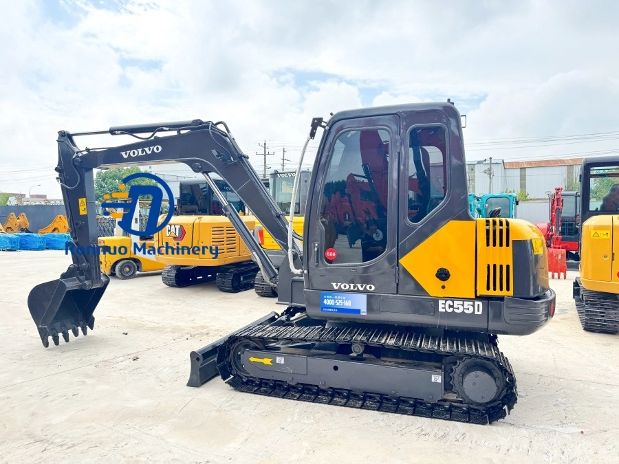 2nd Hand Mini Diggers Volvo EC55 Excavator for Sale