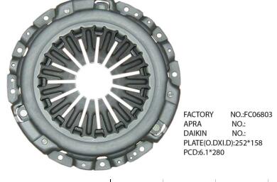 CLUTCH COVER FC06803 NSC632