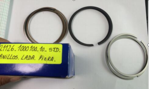 Piston ring 211261000100-10-0.10 Lada Priora  82mm 1.2X1.5X2.0(SET)