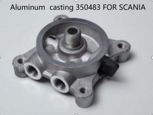 Aluminum casting 350483 FOR SCANIA