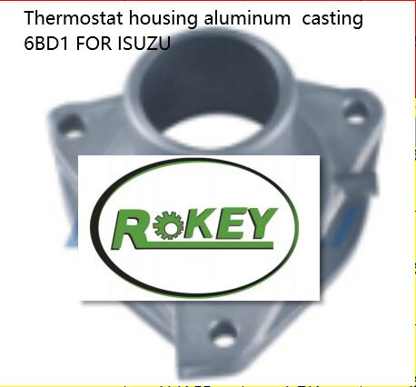 Thermostat housing aluminum casting 6BD1 FOR ISUZU