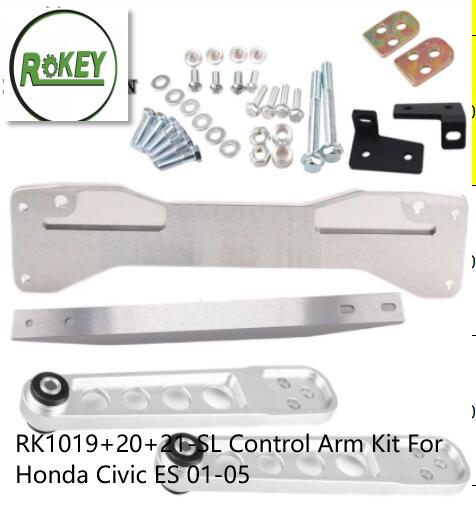 RK1019+20+21-SL Control Arm Kit For Honda Civic ES 01-05