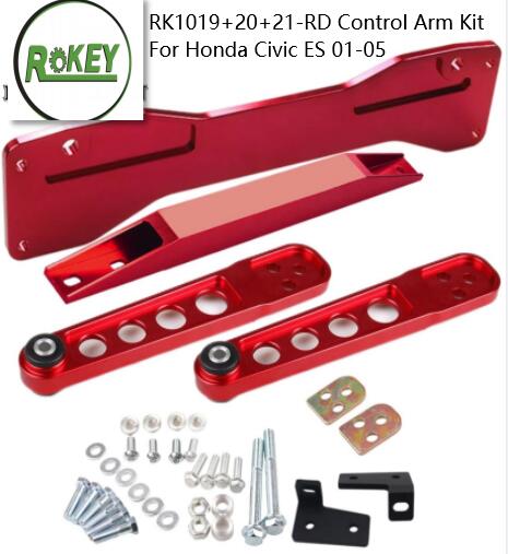 RK1019+20+21-RD Control Arm Kit For Honda Civic ES 01-05