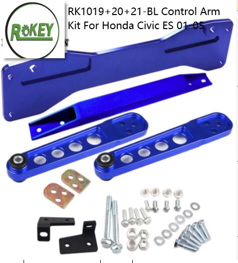 RK1019+20+21-BL Control Arm Kit For Honda Civic ES 01-05