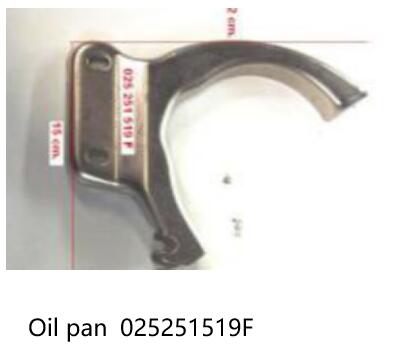 Oil pan 025251519F