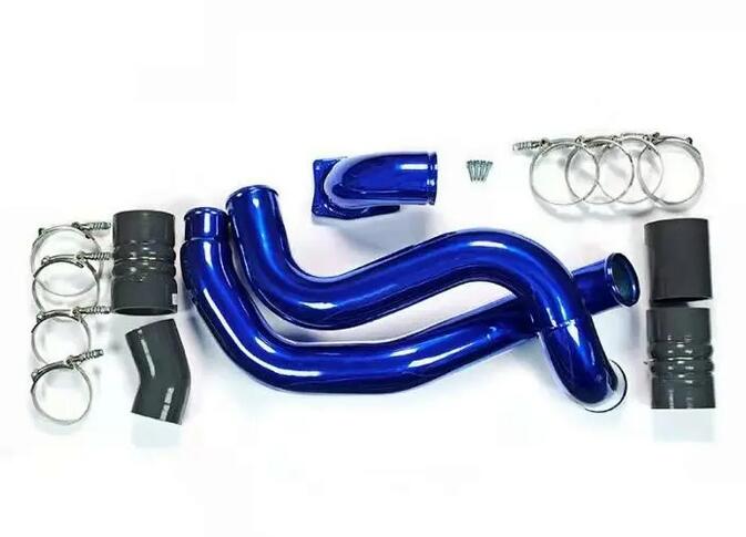 Intercooler Charge Pipe Kit High Flow Intake Elbow for 05-07 Ford 6.0L Diesel F250 F350