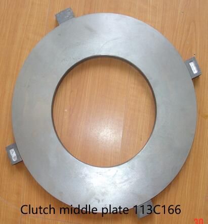 Clutch middle plate 113C166