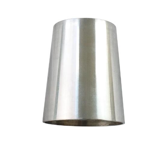 2"-3" 76mm Long 304 Stainless Steel Exhaust Cone Reducer, Stainless Steel Exhaust Adapter