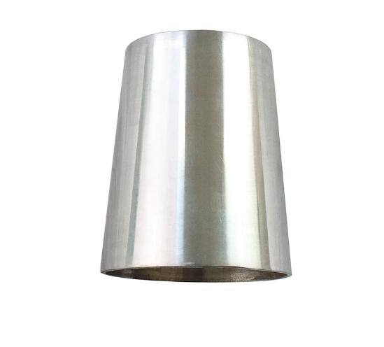 2"-3" 50.8mm Long 304 Stainless Steel Exhaust Cone Reducer, Stainless Steel Exhaust Adapter