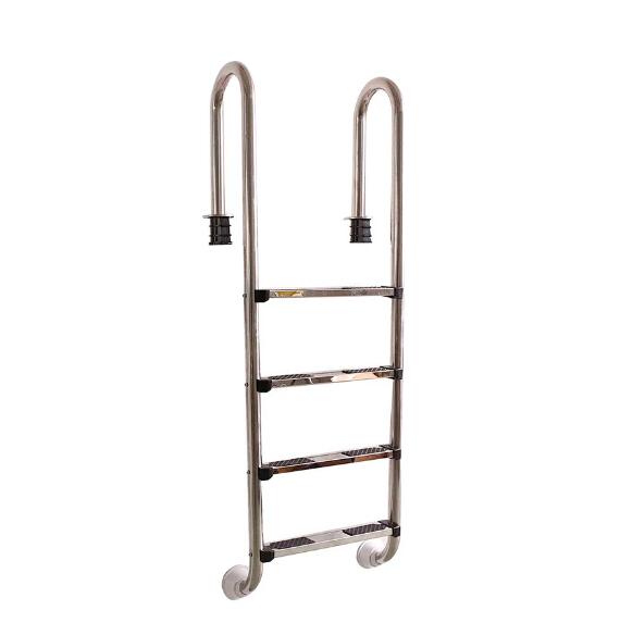 4-step folding pool ladder, suitable for inground and semi-inground pool lintex used