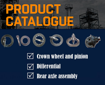 Crown wheel and pinion catalogue