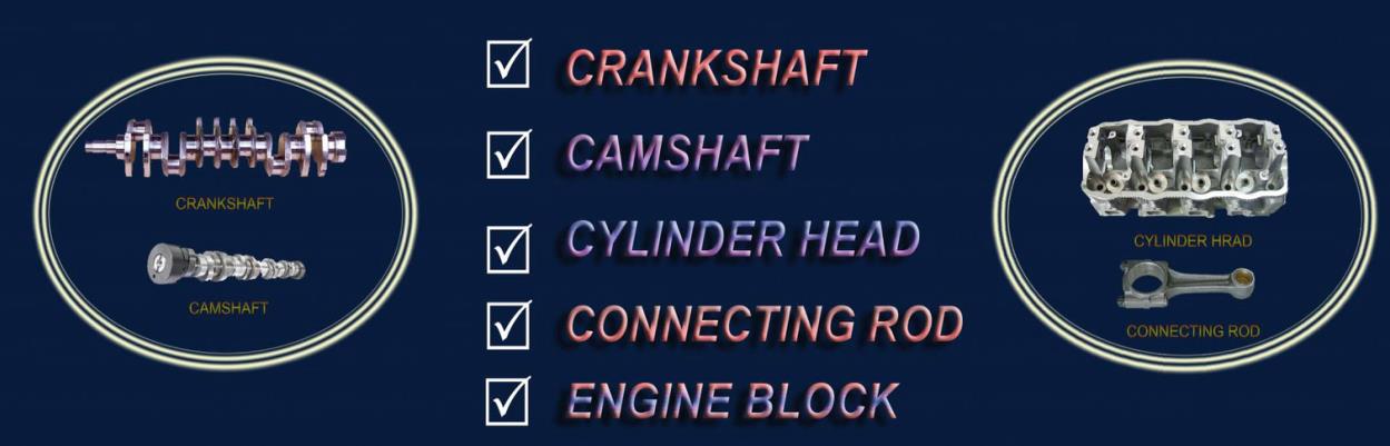 Engine parts CRANKSHAFT/CAMSHAFT/CONNECTING ROD
