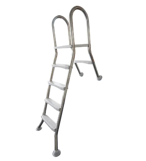 Heavy Duty Pool Ladder Stainless steel 304 for Above Ground Swimming with Non-slip Plastic Steps
