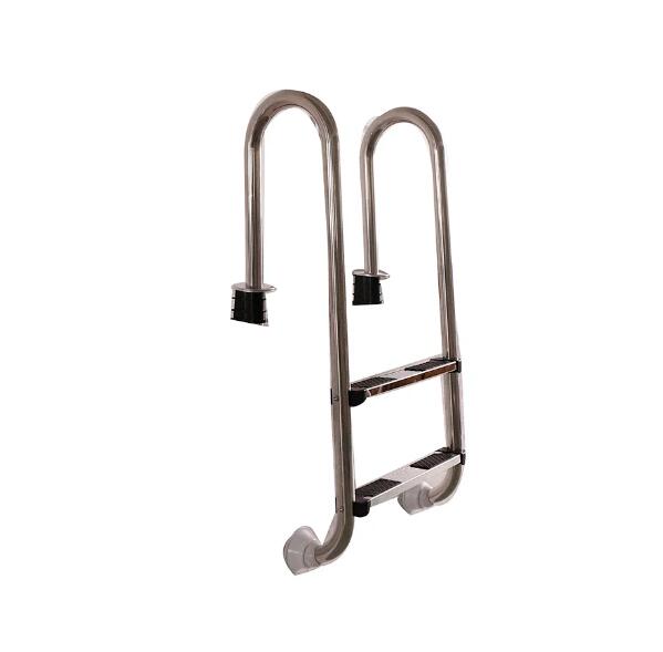 Swimming Pool Ladder for In Ground Pools Heavy Duty 2-Step Stainless Steel 304 Pool Step Ladder