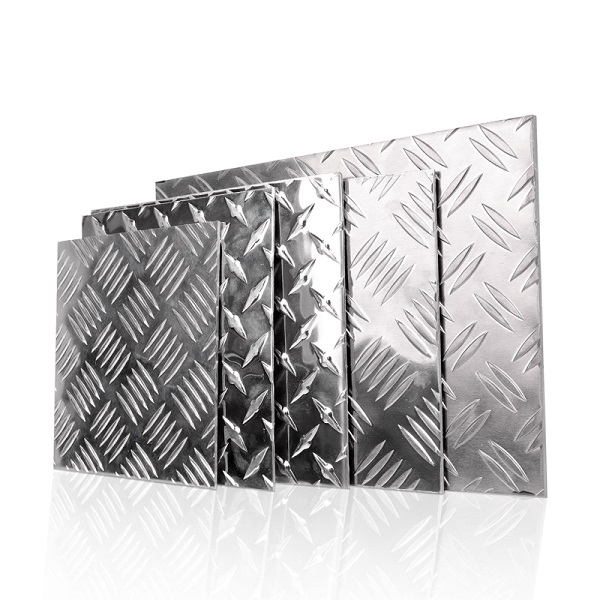 Placa cuadriculada de aluminio