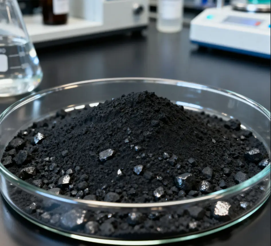 Iron pyrite powder for battery applications