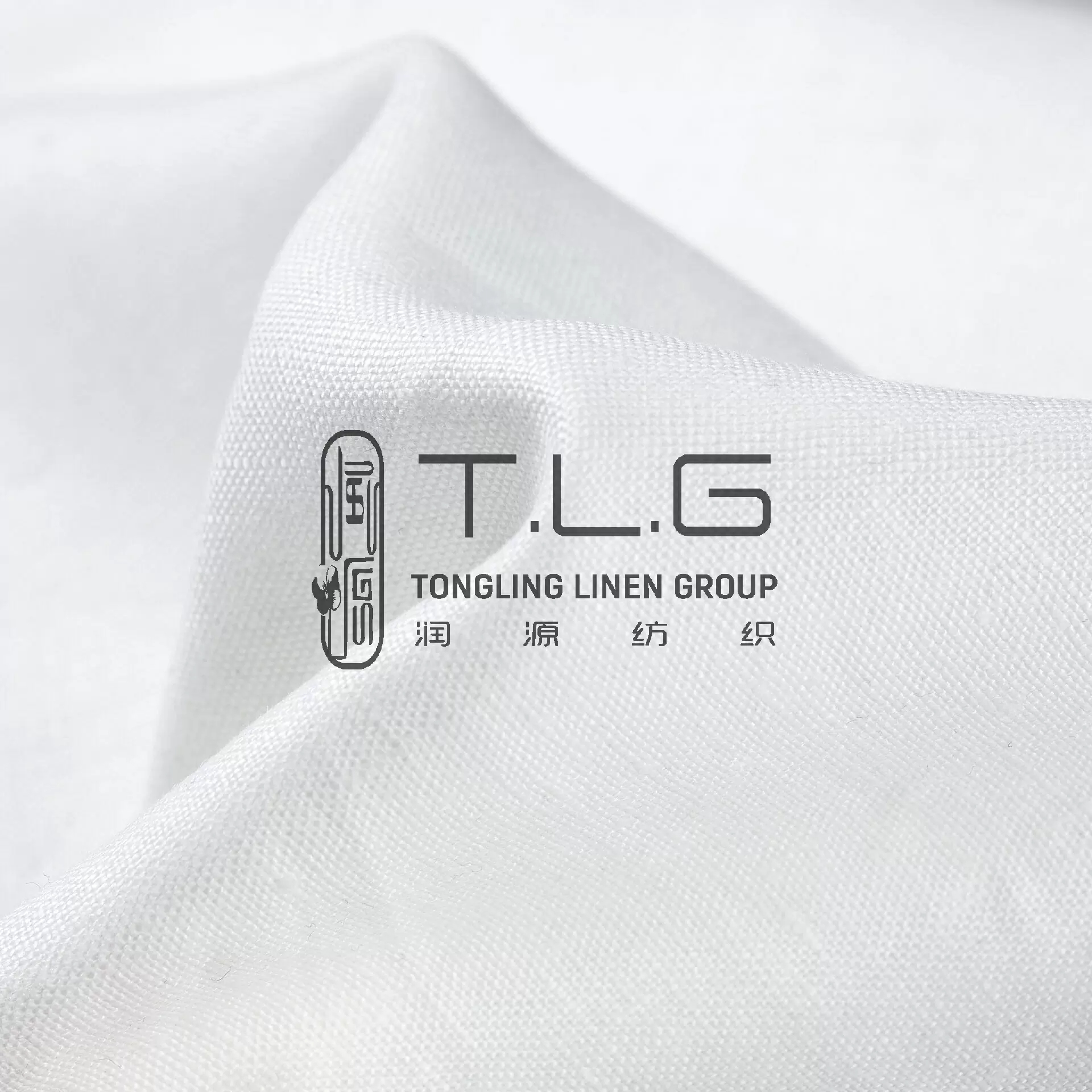 Dyed linen fabric
