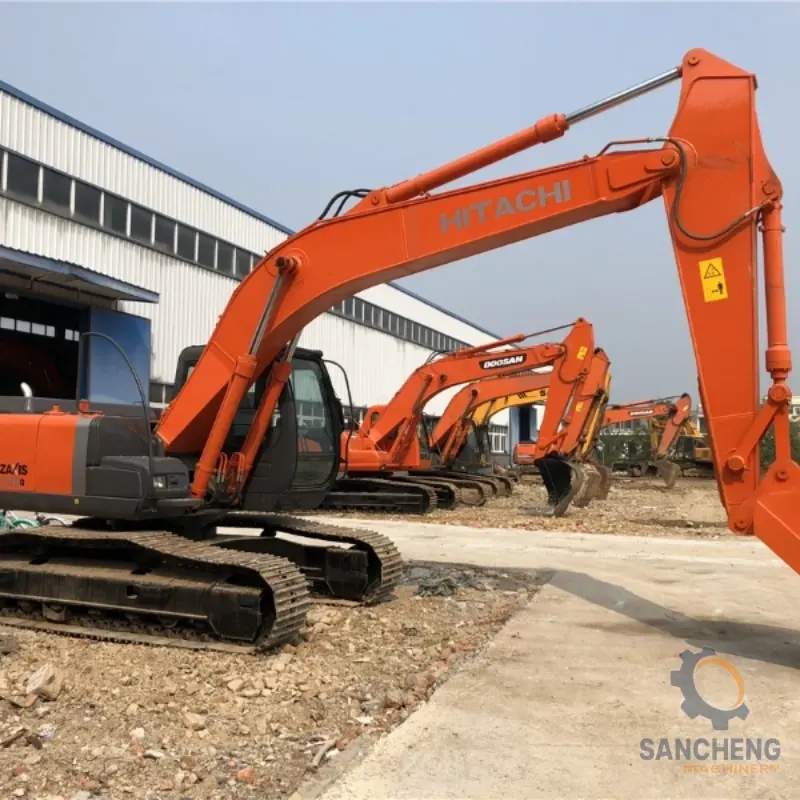 used Hitachi hydraulic excavator