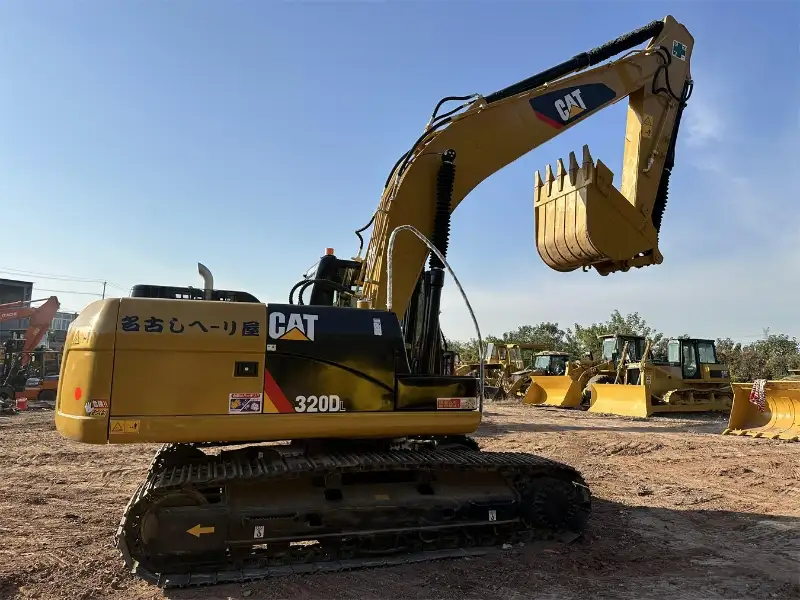 second hand Caterpillar crawler excavators
