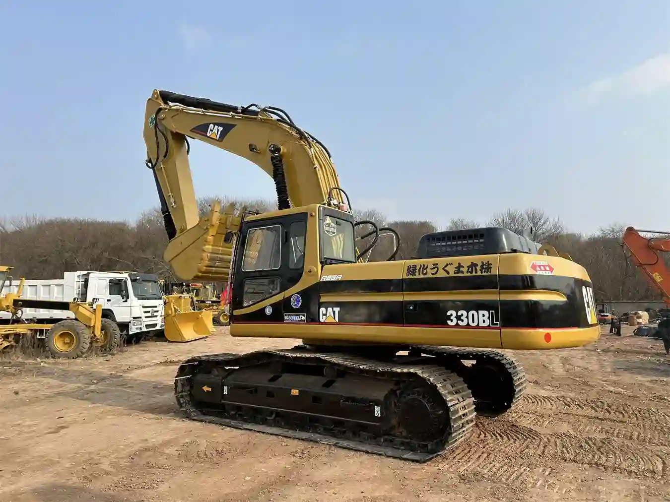 second hand excavator