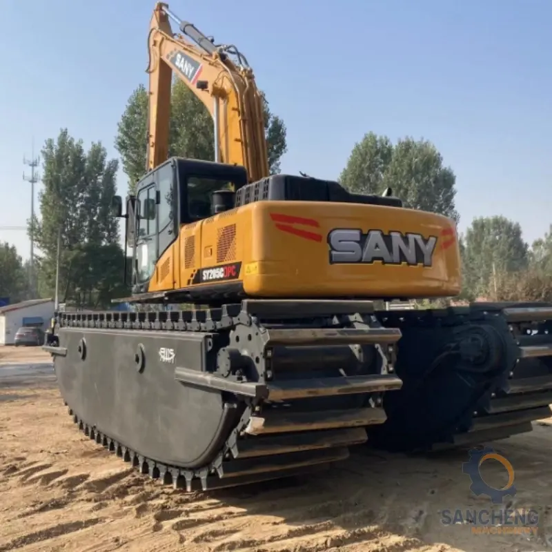 used Sany SY215C excavator