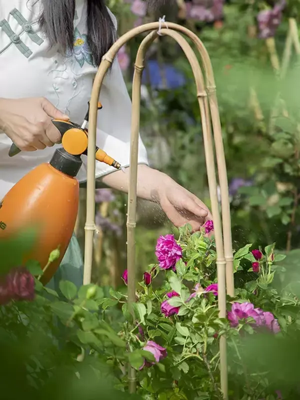 bamboo garden u-shape support
